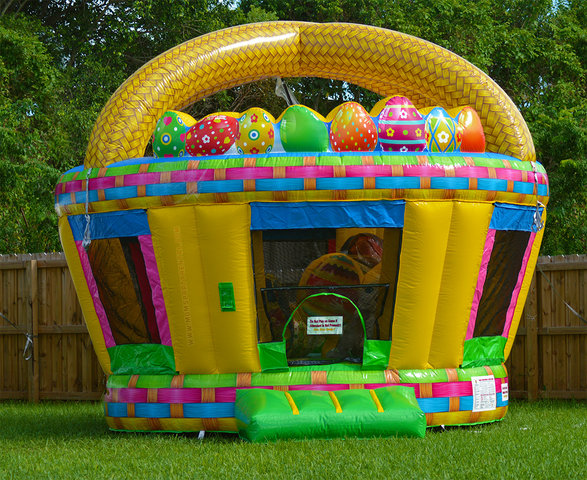 Easter Basket Bounce House (B10)