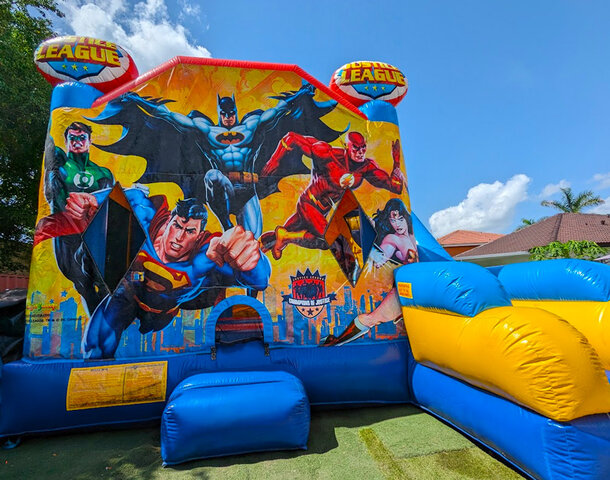 7in1 Super Heroes Bounce House (C29)