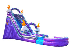 23ft Purple Lightning Waterslide (S45)