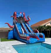 25ft Ocean Monster Slide for Pools (S48)