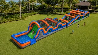 75ft Mega Run Obstacle Course (62+64)