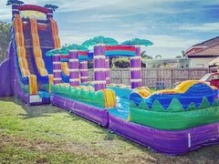 23ft Tiki Falls Waterslide Combo (S49)