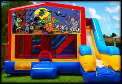 7in1 Halloween Bounce house