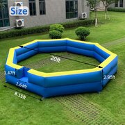 Inflatable Pit for Foam Machine