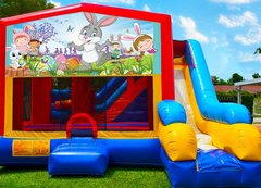 Happy Easter 7in1 Bounce House