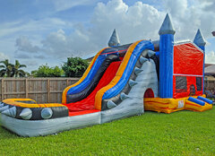 Rockstar Bounce House & Water Slide (C16)