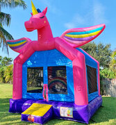 3D Unicorn Bounce House (B6)