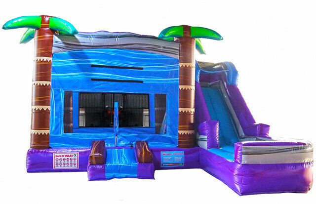 Caribbean Bounce House Combo (C17)