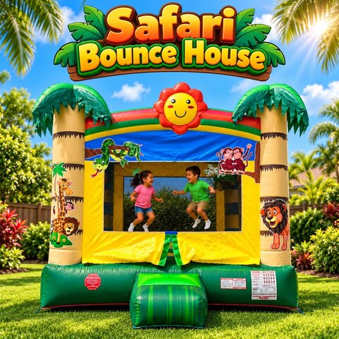 Safari Bounce House (B7)