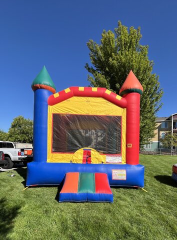 Rainbow Bounce House
