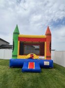 Crayon bounce house