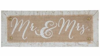  Mr. & Mrs. Burlap 
