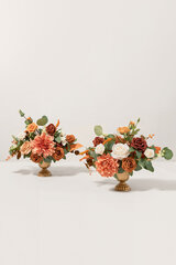 Orange Floral Centerpiece 