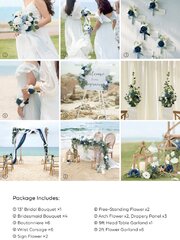Dusty Blue - Navy Floral Package 