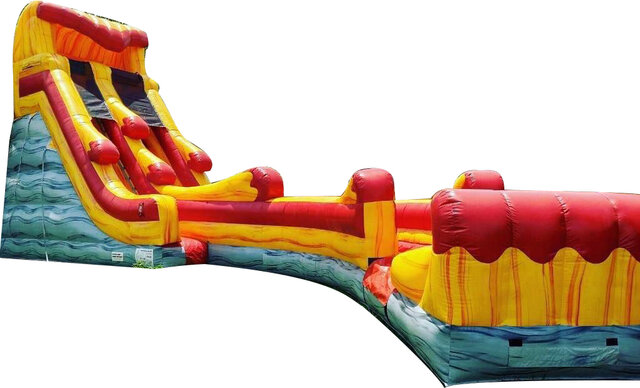 Twister Slide w/ Pool