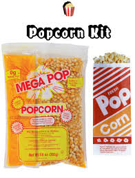 Popcorn Supply Kit For 50 Servings