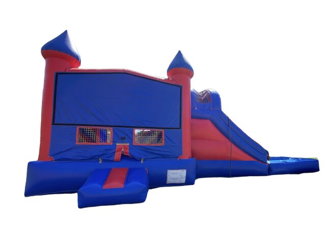 Big Combo Water Slide #1 / With Obstacle Inside