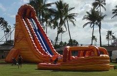 36ft Mount Kilauea (curved) water slide