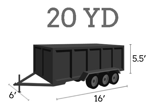 20 Yard Dumpster