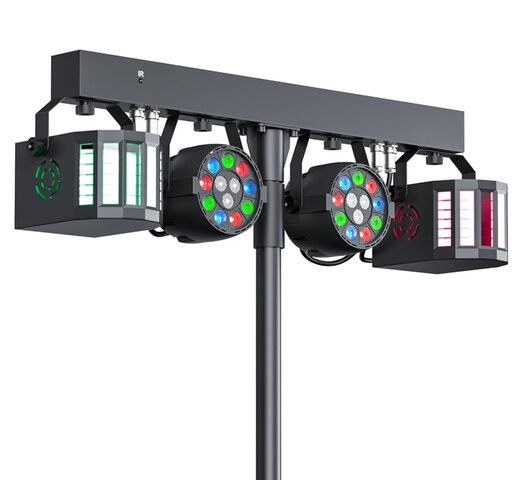 Led Dj Par Lights+Effect Strobe Lights
