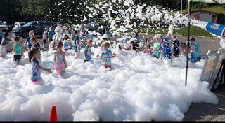 VIP Foam Bubble Party ages up to 7 years old