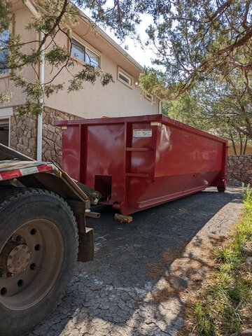 10 Yard Concrete Dumpster 14 Day