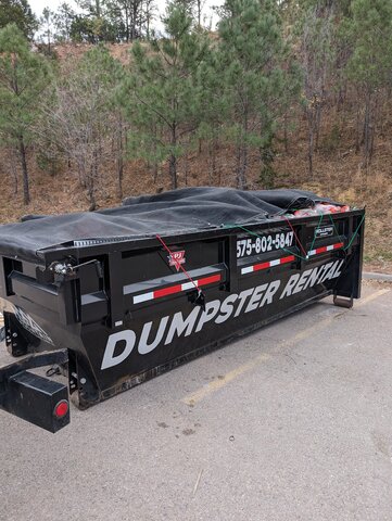 14 Yard Dumpster 7 Day Rental