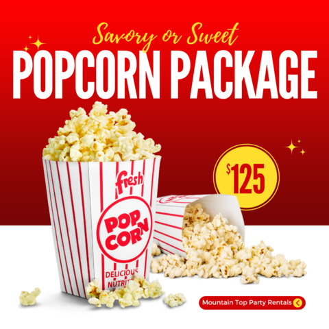 Popcorn Party Package