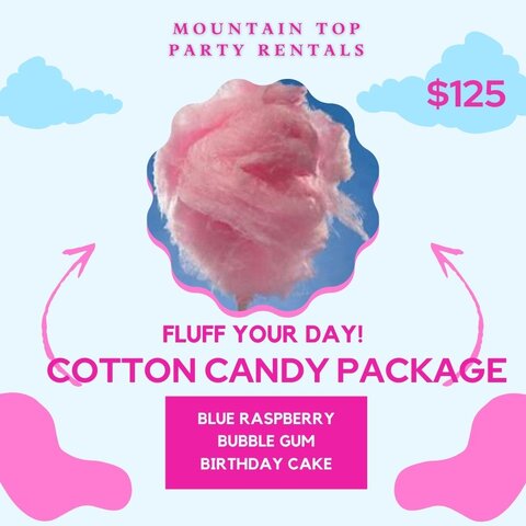 Cotton Candy Party Package