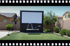 Outdoor Movie Screen Rental In Arizona Inflatable Movie Screen Rental