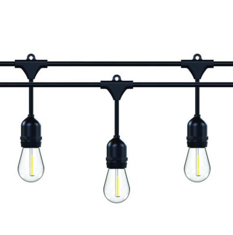 Outdoor Lighting 24ft strand w poles