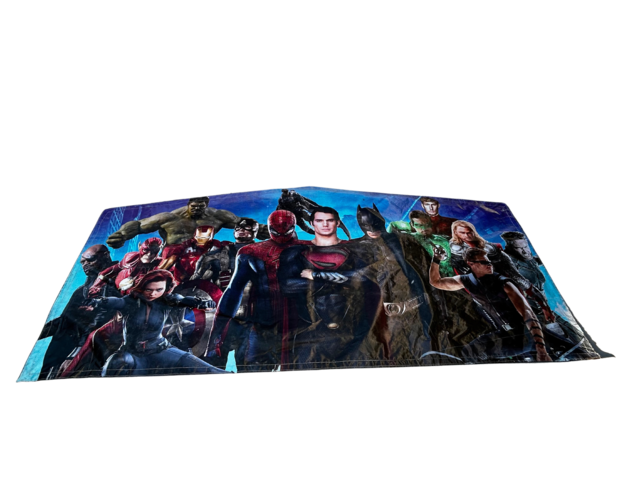 Superheroes Bounce House Banner