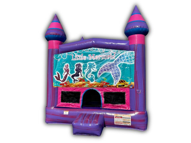 Little Mermaid Large Bounce House 