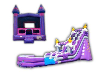 <center>Thunder Package - Bounce House & 20ft Water Slide