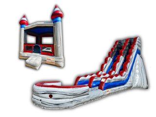 <center>Titanium Package  - Bounce House & 20ft Water Slide