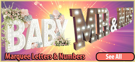Marquee Letters & Numbers