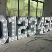 Marquee Letters and Numbers