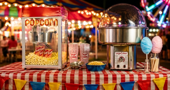 Concession machine rentals from Meriden Party Rentals