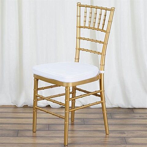 NEW FOR APRIL 2025 Gold Chiavari Chair