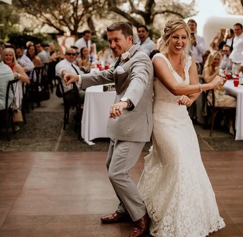 Dark Maple Dance Floor 21 x 21