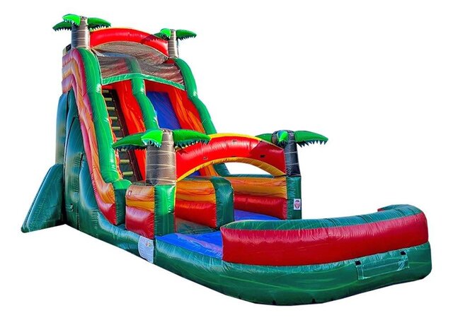 20 ft Tropical Water Slide 