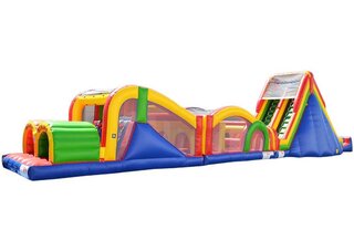 85-ft Extreme Rush with 19-ft Dual lane slide