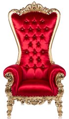 Red/Gold Throne Chair 