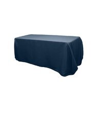Blue 8-ft Polyester Table Cover