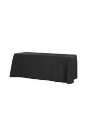 Black 6-ft Polyester Table Cover