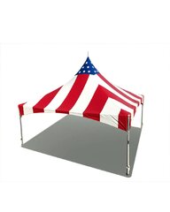 20 X 20 High Peak Patriotic Tent