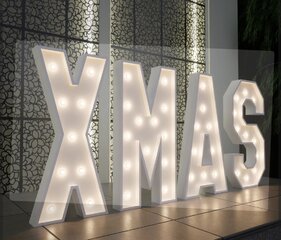 4 FT Light Up Marquee Letters XMAS