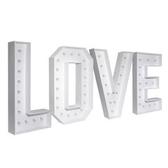 4 FT Light Up Marquee Letters LOVE