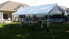 18x20 Canopy Frame Tent