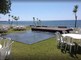 Slate Black Dance Floor 9 x 9